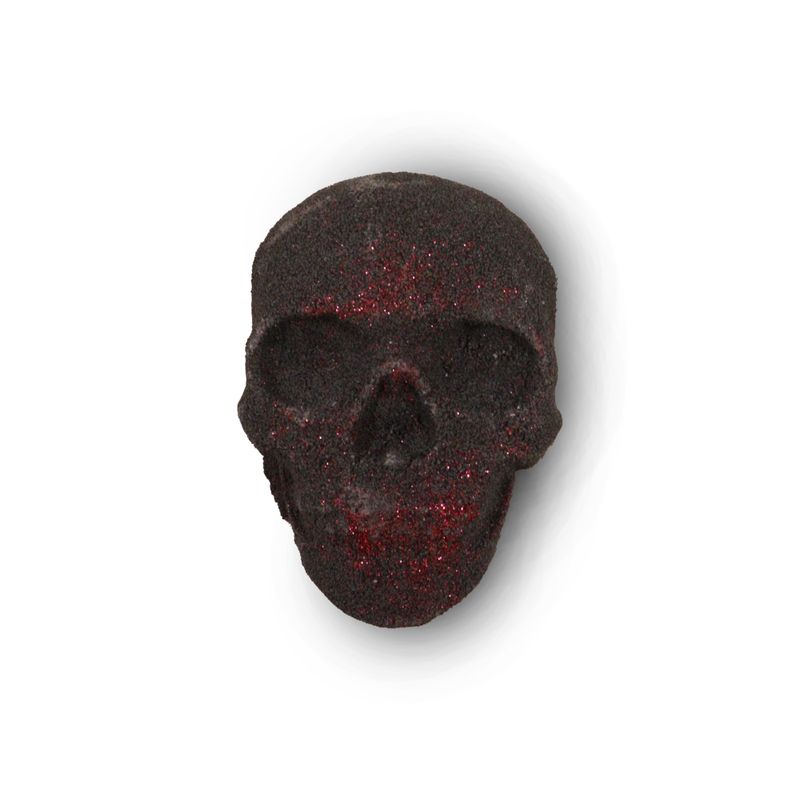 Bomba de baño calavera