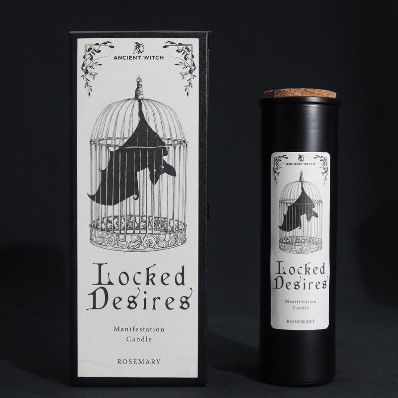 Vela Ancient Witch Locked Desires con caja